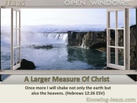 A Larger Measure Of Christ